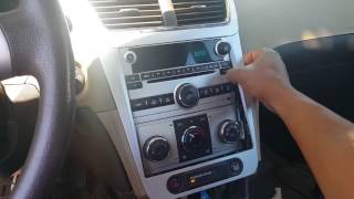 2008-2012 Chevrolet Malibu How To Remove Radio EASY DIY HD!!