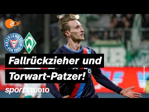 Holstein Kiel – Werder Bremen Highlights | 2. Bundesliga, 15. Spieltag | sportstudio