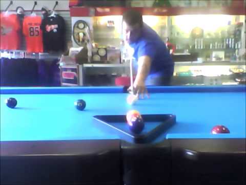 4 Pool Balls at Once Using 8 Ball Rack.wmv