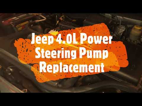 Jeep WJ 4.0L Power Steering Pump Replacement - Cardone 96-61607