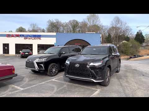 2021 Lexus LX 570 vs 2022 Lexus LX 600 F SPORT | Comparison
