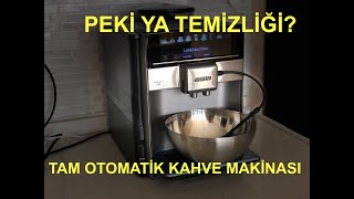 Siemens EQ.6 Plus S500 TE655203RW Temizleme Programı Calc’n Clean Kireç Giderme