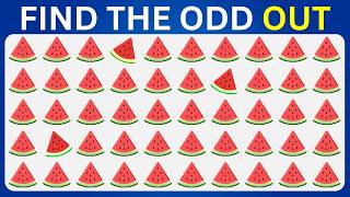 Find The Odd One Out 👀|| HARD EDITION 🟥🟢❤️ || Can you Find ALL of Them👀