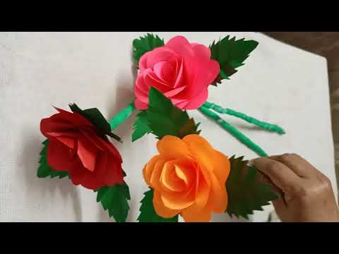 Beautiful Homemade Flowers|Home decor Ideas|Beautiful Flower Vase