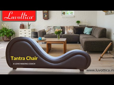 Wooden luvottica - white leatherette elite love couch
