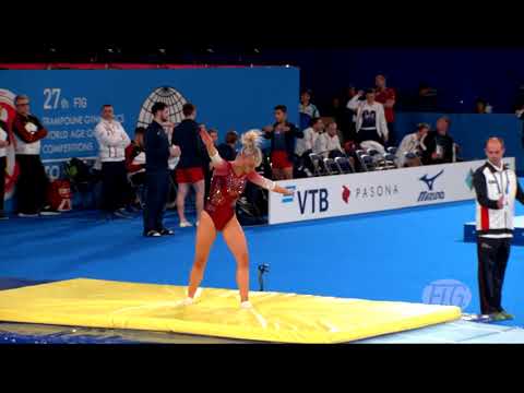 2019 Trampoline Worlds, Tokyo (JPN) – Shanice DAVIDSON (GBR), Qualifications Women’s Tumbling
