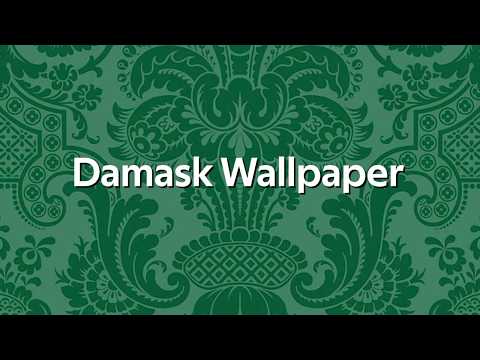 Damask Wallpaper | Available on L.A. Design Concepts