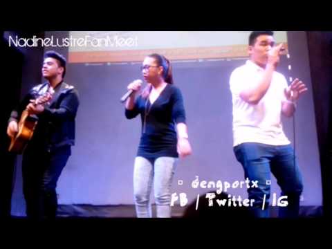 NadineLustreFanMeet: Triangulo-Thyro, Yumi & Jeric