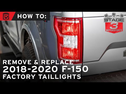 How to Remove & Replace 2018-2020 F150 Taillights & Bulbs