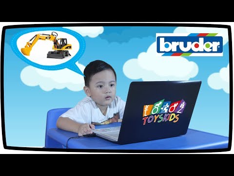 Beli Mainan Mobil  Beko di  Toko  Online  Bruder Toys CAT  