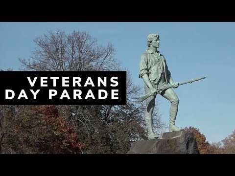 Lexington MA Veterans Day Parade 2021
