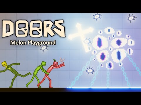 Roblox Doors Hotel Update In Melon Playground Part 3 | People Playground Mod