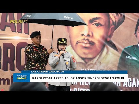 KAPOLRESTA CIREBON HADIRI APEL HARI SANTRI NASIONAL 2025