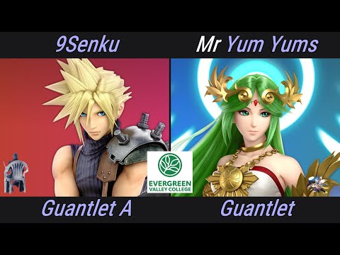 9Senku (Cloud/Byleth/Corrin) vs Mr. Yum Yums (Palutena) EVC Smash Ultimate Summit 1 Gauntlet A