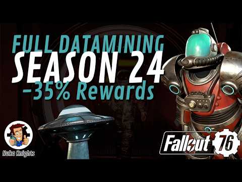 Fallout 76: Season 24 Full Datamining (-35% Rewards) "RIP Daring and the Cryptids Beyond the Cosmos"