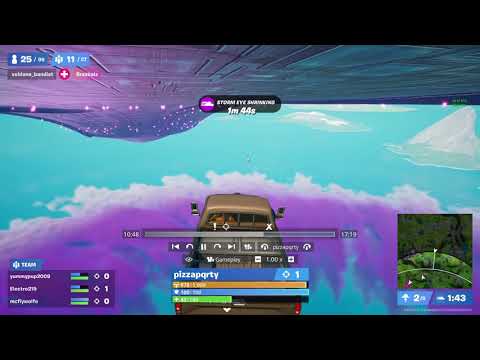 Flying above the MOTHERSHIP in Fortnite Chapter 2 Season 7!