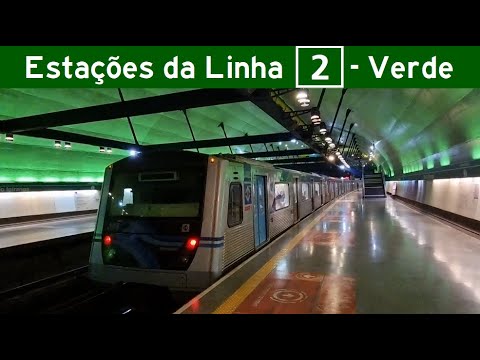 [1111] Metrô SP / As estações da Linha 2 - Verde