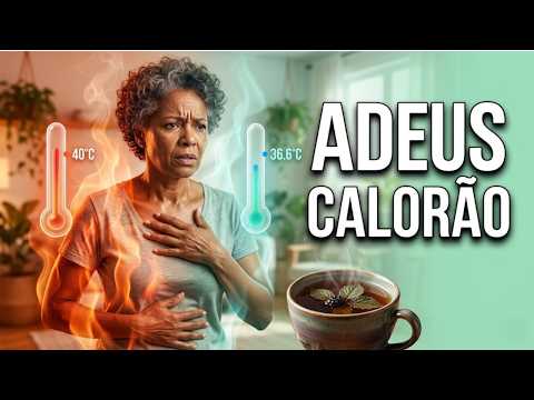 Sentindo o Corpo Estranho na MENOPAUSA? Como o Chá de AMORA Regula o seu termostato interno