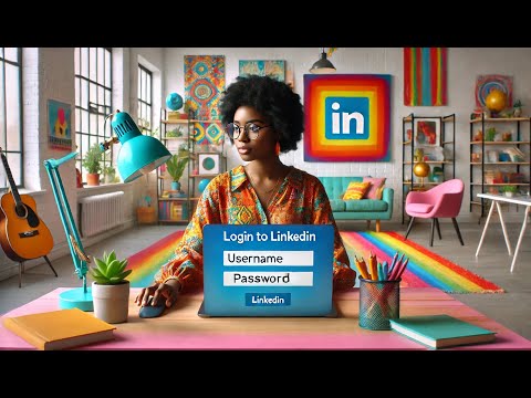 How to login to LinkedIn with username and password - YouTube