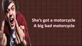 Frankie Cocozza - She's got a motorcycle [ LYRICS ]