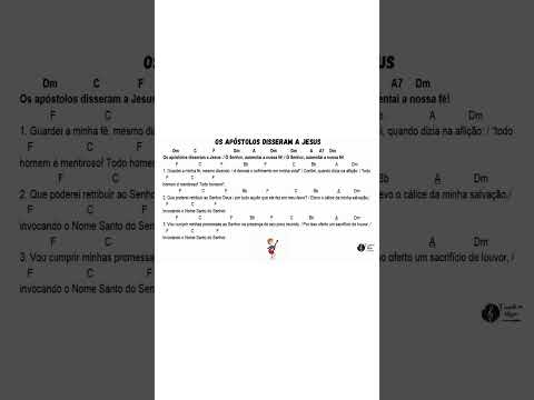 Os Apóstolos Disseram A Jesus - Pe. José Weber