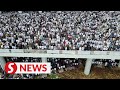 Indonesian Muslims celebrate Eid with mass prayers