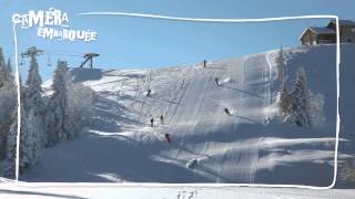 preview picture of video 'Métabief : 1re descente de ski alpin'