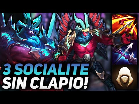 ASSASSIN CLAPIO CARRY WITH 3 SOCIALITE GIGA-BUFFS!! | Teamfight Tactics Patch 11.24