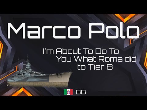 World of Warships Blitz: IT Marco Polo - Tier 9 Roma