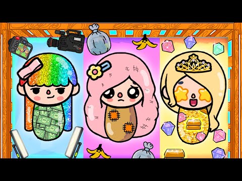 Poor Girl Find Her Family | Toca Life Story |Toca Boca