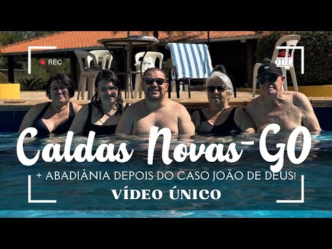 Roteiro em Goiás: águas termais de Caldas Novas, Shopping em Goiânia e Abadiânia hoje