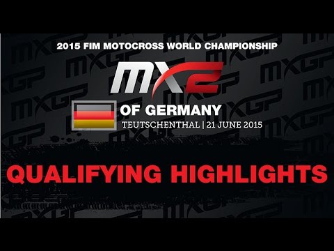 MXGP of Germany MX2 Qualifying Race Highlights 2015 - motocross