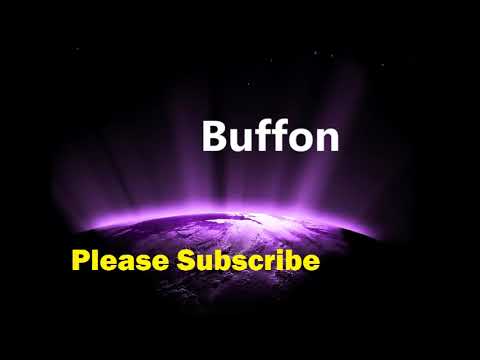 How To Pronounce Buffon