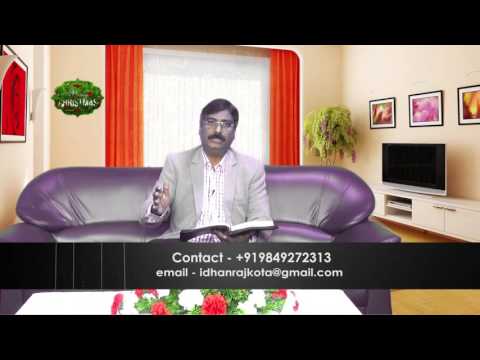 Rev. Dr. Dhanraj Kota - Christmas Greetings