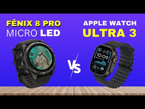 Apple Watch Ultra 3 gegen Garmin Fenix ​​8 Pro