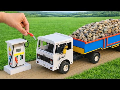 DIY Mini Machines | Tractor, Truck & Road Building Projects