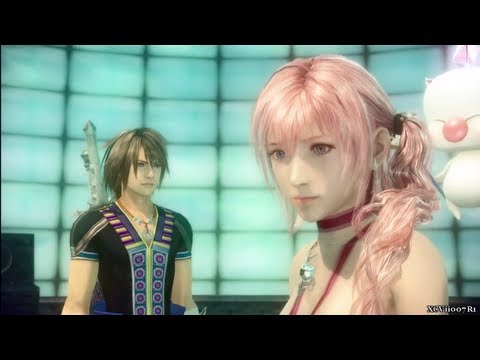 Final Fantasy XIII-2 - Walkthrough (Part 60) - Augusta Tower 200 AF (Greater Behemoth Boss Fight)
