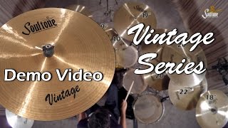 Video thumbnail for Soultone Cymbals Vintage Series demo by Soultone Cymbals