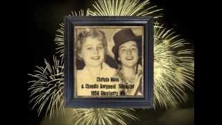 Christa Haas & Claudia Borgeest /Silvester 1955-56 Blueberry Hill