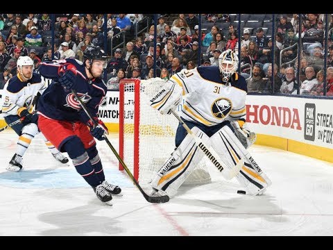 Buffalo Sabres vs Columbus Blue Jackets - October 25, 2017 | Game Highlights | NHL 2017/18