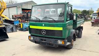 شاحنة مسطحة Mercedes-Benz 814 K | صورة 4 - Autoline