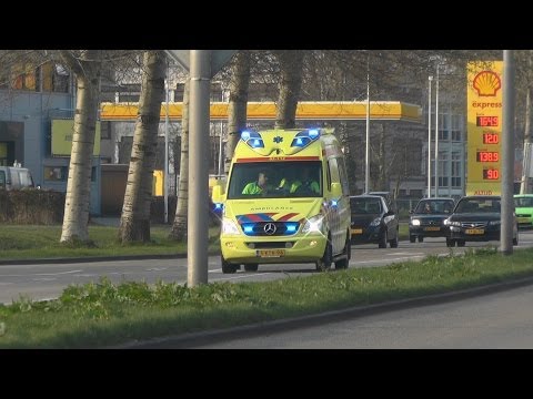 ***Wail*** A1, Otaris Ambulance 02-112 Leeuwarden naar een reanimatie op de A32