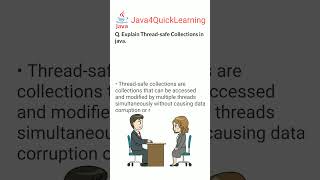Thread safe Collections in java #corejava #collection #threads #safe #java4quicklearning