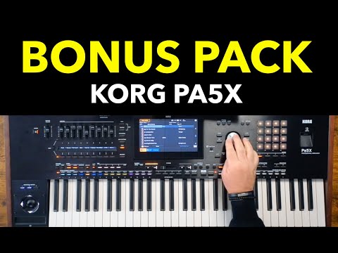 Korg Pa5X Owners, You NEED This! Our Exclusive Bonus Bundle 🔥