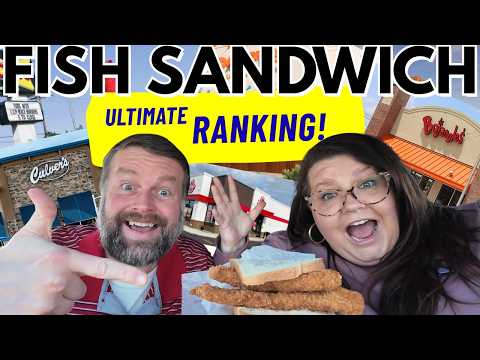 Ultimate Fast Food Fish Sandwich Ranking 2026 | Best & Worst from Culver's, Bojangles & More!