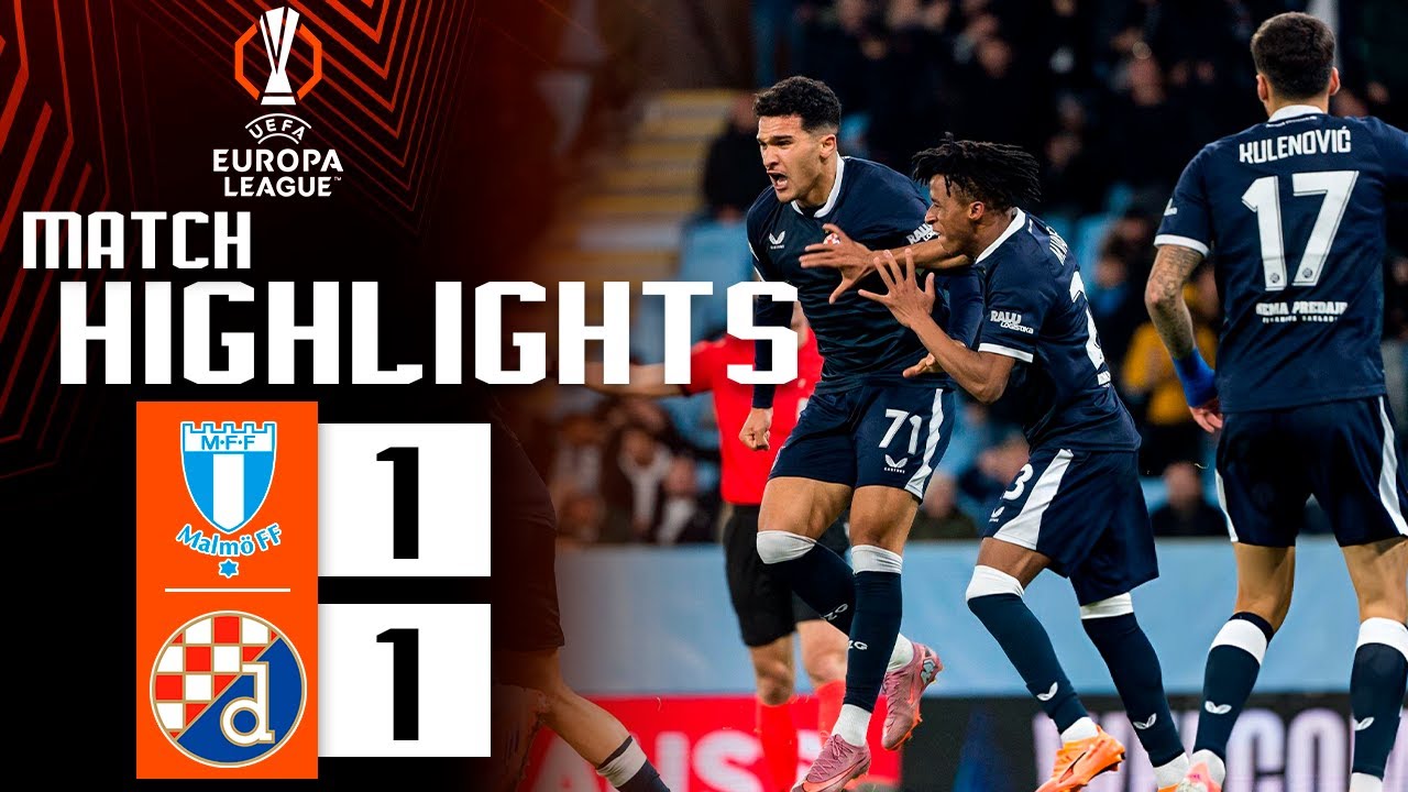 Malmo FF vs Din. Zagreb Official Highlights Season 2025/2026