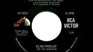 1965 HITS ARCHIVE: Puppet On A String - Elvis Presley (mono 45)