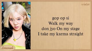 Download lagu aespa LEMONADE (feat. Becky G) Easy Lyrics mp3