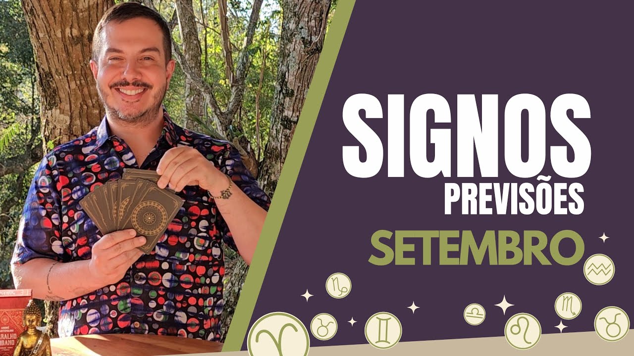 PREVISÕES SETEMBRO 2024 -  TODOS OS SIGNOS -  | André Mantovanni