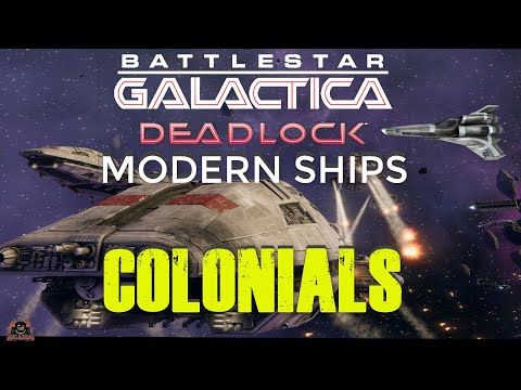 Battlestar Galactica Deadlock Modern Ship Pack Colonials Review